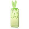 Силиконов калъф / гръб / TPU 3D Rabbit за Apple iPhone 6 4,7" - жълто / зелен