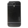 Луксозен твърд гръб / капак / MOTOMO за Samsung Galaxy S4 Mini I9190 / I9192 / I9195 - черен
