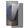 Privacy 5D full cover Tempered glass Samsung Galaxy A17 / Извит стъклен скрийн протектор с лепило от вътрешната страна Samsung A17 - черен / прозрачен
