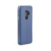 Луксозен кожен калъф Flip тефтер със стойка OPEN за Samsung Galaxy S9 Plus G965 - тъмно син