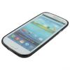 Силиконов калъф / гръб / ТПУ за Samsung Galaxy S3 I9300 / SIII I9300 - черен на бели точки