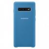 Силиконов кейс Silicone Cover за Samsung Galaxy S10 Plus - син