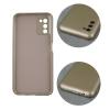 Силиконов калъф / гръб / TPU кейс Metallic Cover за Samsung Galaxy S21 FE - златист