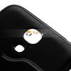 Kожен калъф Flip Cover S-View тип тефтер със стойка за Samsung Galaxy S4 mini i9190 / i9192 / i9195 - черен