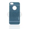Луксозен твърд гръб / капак / MOTOMO за Apple iPhone 5 / iPhone 5S - тъмно син