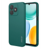 Силиконов калъф / кейс за Honor X5c / X5c Plus - тъмнозелен гръб със защита за камерата