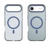 Луксозен гръб / кейс / Matte Case с безжично зареждане MagSafe за Apple iPhone 17 Air - син