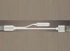 Short Type-C USB Charging Cable and 3.5mm Jack AUX Headphone Audio Adapter - сребрист