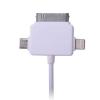 USB кабел за зареждане 3 в 1 за Apple iPhone 4 / 4S, Apple iPhone 5 / 5S / 5C / iPhone 6, Apple iPad 2 / iPad 4 , Apple iPad Air , Apple iPad Mini , Samsung Galaxy Tab , HTC , LG , Sony