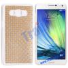 Силиконов калъф / гръб / TPU за Samsung Galaxy A5 SM-A500F / Samsung A5 - златист с камъни / Diamond