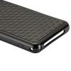 Силиконов калъф / гръб / TPU 3D за Sony Xperia Z1 Compact - черен / ромб