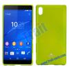 Луксозен силиконов калъф / гръб / TPU Mercury GOOSPERY Jelly Case за Sony Xperia Z4 - зелен