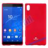Луксозен силиконов калъф / гръб / TPU Mercury GOOSPERY Jelly Case за Sony Xperia Z4 - цикламен
