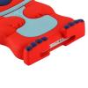 Силиконов калъф / гръб / TPU 3D за Apple iPhone 5 / 5S - Stitch / Стич / червен
