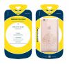 Луксозен твърд гръб / капак / Meephone за Apple iPhone 6 4.7" - прозрачен / рокля с камъни
