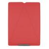 Кожен калъф тип палатка SmartBag M за Apple iPad 2, 3, 4 - червен