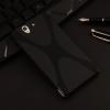 Силиконов калъф / гръб / TPU X Line за Sony Xperia Z L36h - черен