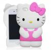Силиконов калъф ТПУ за Apple Iphone 4 / 4S - Hello Kitty