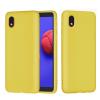 Луксозен силиконов калъф / гръб / Nano TPU за Samsung Galaxy A01 - жълт