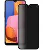 Privacy 5D full cover Tempered glass Full Glue screen protector Samsung Galaxy A05s / Privacy Извит стъклен скрийн протектор с лепило от вътрешната страна за Samsung Galaxy A05s - черен / прозрачен