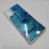 Луксозен силиконов калъф / гръб / tpu 3D Water Case за Samsung Galaxy A51 - мрамор / син брокат