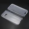 Силиконов калъф / гръб / TPU 360° за Samsung Galaxy A3 2017 A320 - прозрачен / 2 части / лице и гръб