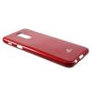 Луксозен силиконов калъф / гръб / TPU Mercury GOOSPERY Jelly Case за Samsung Galaxy A6 Plus 2018 - червен
