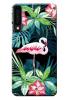 Силиконов калъф / гръб / TPU LUXO за Samsung Galaxy A7 2018 A750F - розово фламинго