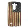 Силиконов калъф / гръб / TPU за LG G3 D850 - Retro American flag