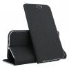 Луксозен кожен калъф Flip тефтер Vennus за Samsung Galaxy A40 - черен / carbon