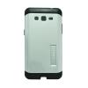 Tвърд гръб / капак / SGP Spigen TOUGH ARMOR за Samsung Galaxy Grand Prime G530 - сив / със стойка