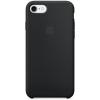 Силиконов калъф / гръб / TPU за Apple iPhone 5 / iPhone 5S / iPhone SE - черен / лого