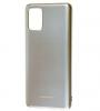 Силиконов калъф / гръб / TPU MOLAN CANO Jelly Case за Samsung Galaxy S10 Lite A91 - златист / гланц / брокат