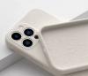 Луксозен гръб / кейс / Smooth Guard Silicone Case с безжично зареждане MagSafe за Apple iPhone 16 Pro (6.3) - бял