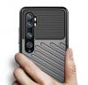 Луксозен силиконов калъф / гръб / TPU Bozzy Rugged за Samsung Galaxy Note 10 Plus N975 - черен