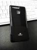Луксозен силиконов калъф / кейс / TPU Mercury GOOSPERY Jelly Case за Huawei P9 - черен