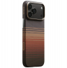 Оригинален кейс Magsafe за iPhone 17 Pro Max Pitaka Ultra Slim Sunset - Кафяв