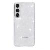 Луксозен силиконов калъф / кейс / Crystal Case TPU за Samsung Galaxy A35 - прозрачен / брокат