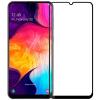 3D full cover Tempered glass Full Glue screen protector Samsung Galaxy A20e / Извит стъклен скрийн протектор с лепило от вътрешната страна за Samsung Galaxy A20e - черен