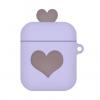 Силиконов калъф за AirPod - Purple Heart