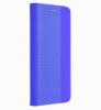 Кожен калъф Sensitive Book със стойка за Samsung Galaxy A20e - син