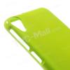 Силиконов калъф / гръб / TPU за HTC Desire 820 - зелен / гланц