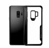 Луксозен твърд гръб със силиконов кант IPAKY за Samsung Galaxy S9 G960 - прозрачен 