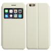 Луксозен калъф Flip тефтер S-View със стойка KALAIDENG Sun Series за Apple iPhone 6 Plus 5.5'' - бял