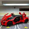 Метална кола с отварящи се врати капаци светлини и звуци Fast & Furious 7 Lykan Hypersport 1:32