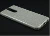 Луксозен силиконов калъф / гръб / TPU зa Huawei Mate 10 Lite - сребрист / брокат