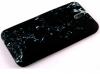 Силиконов калъф / гръб / TPU за HTC Desire 610 - черен / водни капки