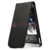 Кожен калъф Flip Presto тефтер за HTC One M7 - черен