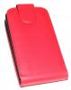 Кожен калъф Flip тефтер за Nokia Lumia 900 - червен