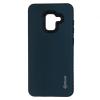 Луксозен силиконов калъф / гръб / TPU Roar Mil Grade Hybrid Case за Samsung Galaxy A8 2018 A530F - тъмно син